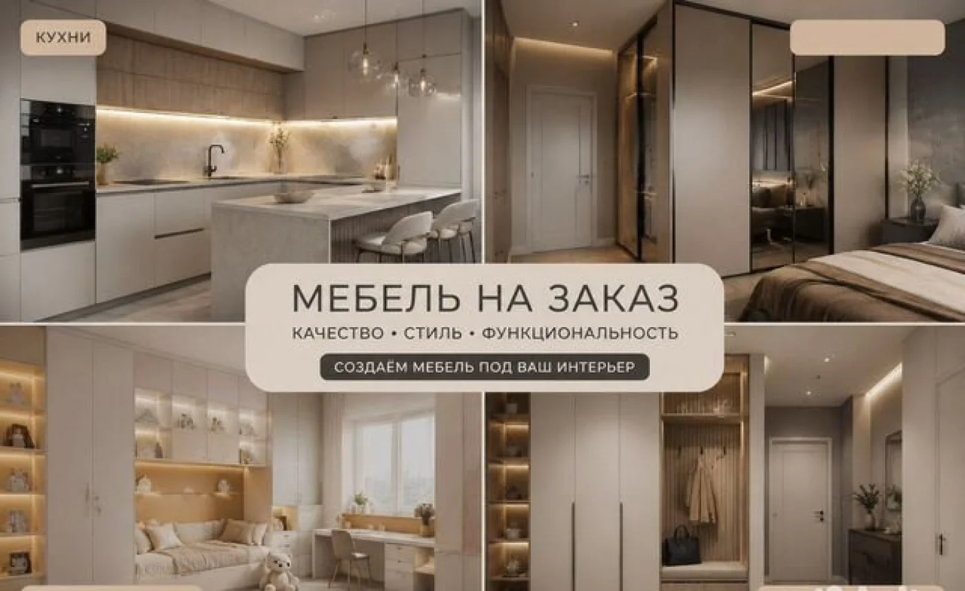 Маленькая кухня на заказ МДФ ПВХ – студия
